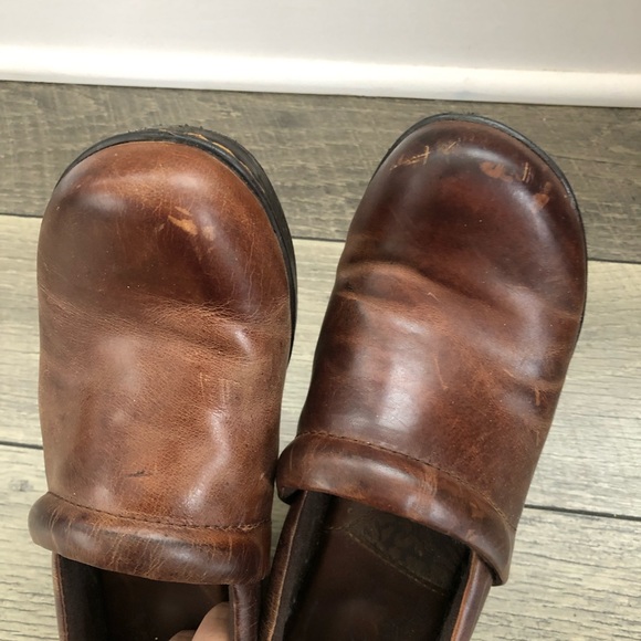 B.O.C. Clogs, brown leather upper size 8 - Picture 5 of 7